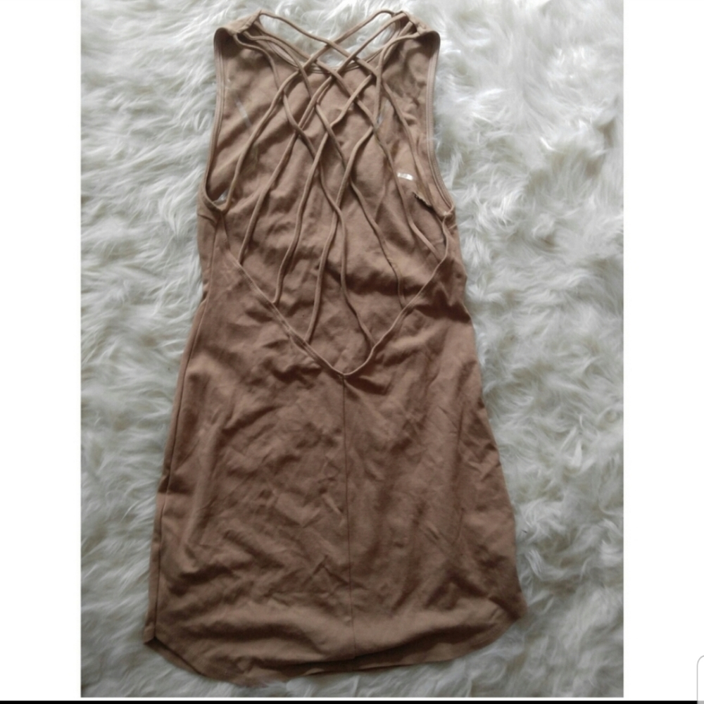 Windsor Taupe Bodycon Dress - Picture 5 of 8